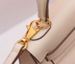 HERM Kelly 25 Cream   Gold Hardware - Image 3