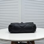 19 FLAP BAG 26CM ALL BLACK - Image 6