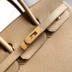 HM BIRKIN 25CM BEIGE   GOLD HARDWARE - Image 5