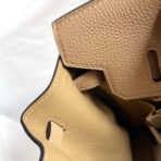 HM BIRKIN 25CM BEIGE   GOLD HARDWARE - Image 9
