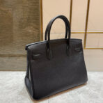 HM BIRKIN 30CM BLACK SWIFT  GOLD HARDWARE - Image 4