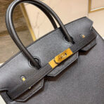 HM BIRKIN 30CM BLACK SWIFT  GOLD HARDWARE - Image 6