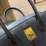 HM BIRKIN 30CM BLACK SWIFT  GOLD HARDWARE - Image 3