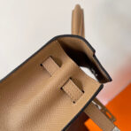 HM KELLY 25CM BEIGE   SILVER HARDWARE - Image 4