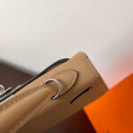 HM KELLY 25CM BEIGE   SILVER HARDWARE - Image 9