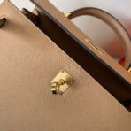 HM KELLY 25CM BEIGE   GOLD HARDWARE - Image 4