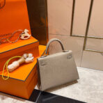 HM KELLY 25CM GREY   GOLD HARDWARE - Image 2