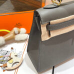 HM KELLY 25CM GRIS MOUETTE   GOLD HARDWARE - Image 6