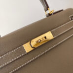HM KELLY 28CM ETAIN   GOLD HARDWARE - Image 9