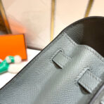 HM KELLY 25CM GRIS MOUETTE   SILVER HARDWARE - Image 8