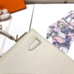 HM KELLY 25CM WHITE   GOLD HARDWARE - Image 8