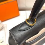 HM KELLY 25CM BLACK   GOLD HARDWARE - Image 5