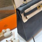HM KELLY 25CM BLACK   GOLD HARDWARE - Image 6