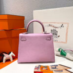 HM KELLY 25CM PINK   SILVER HARDWARE - Image 2