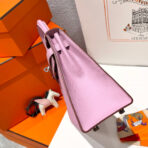 HM KELLY 25CM PINK   SILVER HARDWARE - Image 7