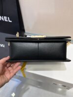 BOY BAG MEDIUM 25 BLACK CAVIAR GOLD HARDWARE - Image 6