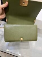 BOY BAG MEDIUM 25 KHAKI CAVIAR GOLD HARDWARE - Image 8