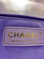 BOY BAG MEDIUM 25 PURPLE CAVIAR GOLD HARDWARE - Image 10