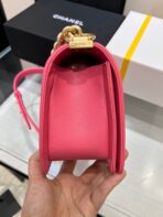 BOY BAG MEDIUM 25 RED CAVIAR GOLD HARDWARE - Image 6