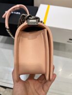 BOY BAG MEDIUM 25 PINK CAVIAR RUTHENIUM HARDWARE - Image 4