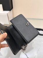 BOY BAG SMALL 20 BLACK CHEVRON CAVIAR RUTHENIUM HARDWARE - Image 5