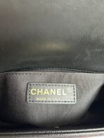 BOY BAG SMALL 20 BLACK CHEVRON CAVIAR GOLD HARDWARE - Image 9