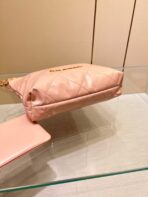 CC HOBO BAG 22 PINK LAMBSKIN GOLD HARDWARE - Image 8