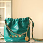 CC 22 ANTIBA HOBO BAG GREEN 20CM - Image 2