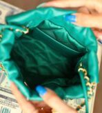 CC 22 ANTIBA HOBO BAG GREEN 20CM - Image 9