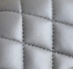 FLAP BAG 23 GREY LAMBSKIN GOLD HARDWARE TOP HAND - Image 4