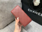MINI SQUARE FLAP BAG 17CM BURGUNDY LAMBSKIN SILVER HARDWARE - Image 6
