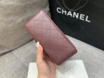 MINI SQUARE FLAP BAG 17CM CHOCOLATE CAVIAR GOLD HARDWARE - Image 9