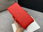 MINI SQUARE FLAP BAG 17CM RED CAVIAR SILVER HARDWARE - Image 9