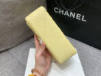 MINI RECTANGLE FLAP BAG 20CM YELLOW LAMBSKIN GOLD HARDWARE - Image 6