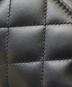 CC TRENDY 20CM BLACK LAMBSKIN GOLD HARDWARE - Image 5