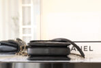 CC TRENDY 20CM BLACK LAMBSKIN GOLD HARDWARE - Image 9