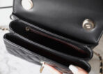 CC TRENDY 20CM BLACK LAMBSKIN GOLD HARDWARE - Image 10