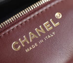 CC TRENDY 20CM BLACK LAMBSKIN GOLD HARDWARE - Image 11