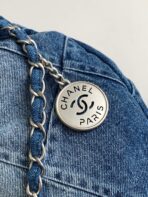 CC HOBO 39CM JEAN SILVER HARDWARE - Image 6