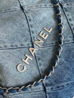 CC HOBO 39CM JEAN SILVER HARDWARE - Image 7
