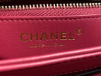 CC TRENDY 20CM RED LAMBSKIN GOLD HARDWARE - Image 9