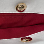CC 19 TOTE 33CM WHITE LAMBSKIN GOLD HARDWARE - Image 10