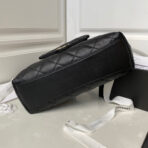 CC HOBO 28CM BLACK LAMBSKIN GOLD HARDWARE - Image 7