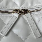 CC LARGE HOBO 37CM WHITE LAMBSKIN GOLD HARDWARE - Image 5
