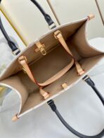 ONTHEGO 35 WHITE BROWN MONOGRAM CANVAS - Image 9