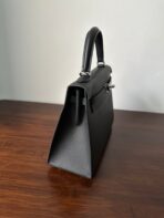 HM KELLY 25CM BLACK  SILVER HARDWARE - Image 5