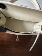 HM KELLY 25CM WHITE  SILVER HARDWARE - Image 8