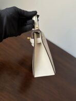 HM KELLY MINI 19 WHITE  GOLD HARDWARE - Image 5