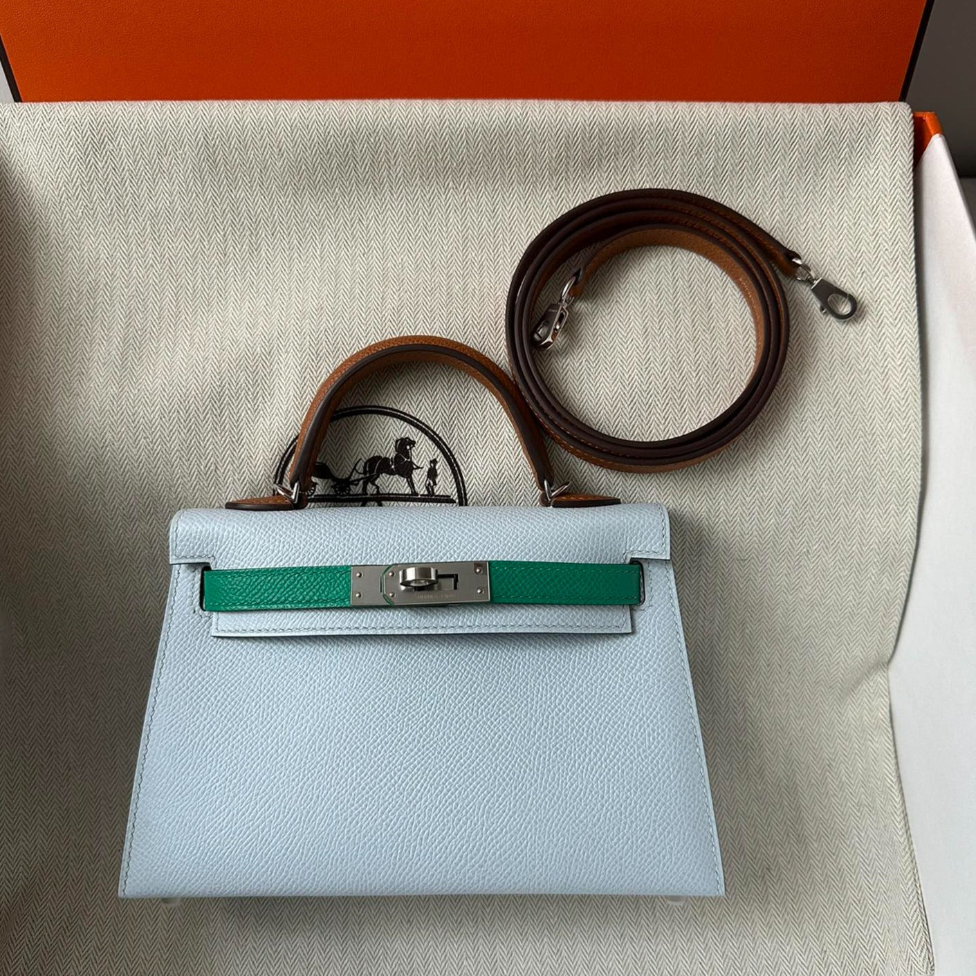 13349013140274573_1800x1800_a0c406b7-5047-438a-995f-67a4991254e7-2.jpg HM KELLY MINI 20 CLOUD BLUE SILVER HARDWARE - Image 1