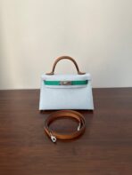 HM KELLY MINI 20 CLOUD BLUE  SILVER HARDWARE - Image 2